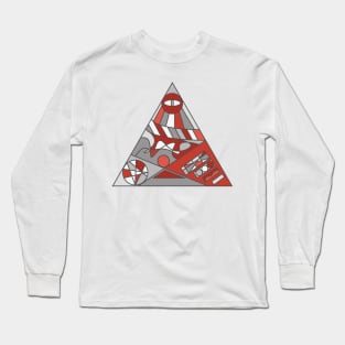 Art pyramid Long Sleeve T-Shirt